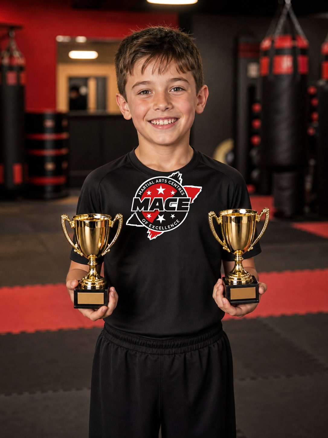 Kids Boxing training at Martial Arts Centres of Excellence